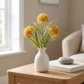 Kunstblumen Gelb Allium 34cm 3er-Bund | Floristik24.ch
