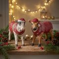 Weihnachtsdekoration Deko-Kühe