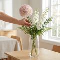 Allium künstlich mit rosa Blüte Ø18cm L90cm | Floristik24.ch