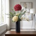 Künstlicher Allium in Bordeaux, Ø 18 cm, Länge 90 cm, Zierlauch für Wohn- und Saisondekoration | Floristik24.ch