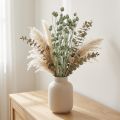 Erdbeerdisteln getrocknet Metallic Grün Ø 1–2 cm Länge 55 cm 100 g | Floristik24.ch
