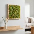 Künstliche Moosmatte Hellgrün 25×25 cm für Dekoration und DIY | Floristik24.ch