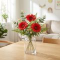 Künstliche Gerbera aus Stoff Rot 45cm | Floristik24.ch