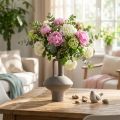 Keramikvase Krug 27cm Grau Rostoptik mit Griff für trockene Dekorationen | Floristik24.ch