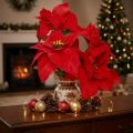 Künstliche Weihnachtssterne Rot 55 cm 2er Set | Floristik24.ch