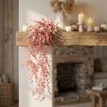 Künstlicher Eukalyptus Rosa Hänger 150cm Herbstdekoration | Floristik24.ch