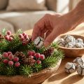 Zypressen Zapfen 3cm Weiß gewaschen 500g | Floristik24.ch