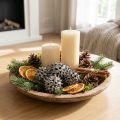 Amberbaum Zapfen Natur weiß gewaschen 250g | Floristik24.ch