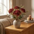 Schafgarbe künstlich Rot ACHILLEA H30cm 6 Stück | Floristik24.ch