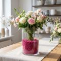 Dekogranulat aus Marmor Fuchsia 2–3 mm 2 kg für dekorative Innengestaltung | Floristik24.ch