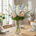 Levkoje künstliche Blume weiss 78 cm aus Seidenstoff | Floristik24.ch
