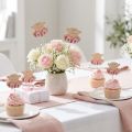 Holz-Pflanzenstecker Baby Rosa 25 cm 20 Stück | Floristik24.ch