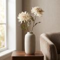 Chrysanthemen künstlich, Creme, L72cm, 2 Stück | Floristik24.ch