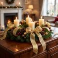 Geschenkband aus Polyester und Polyamid Gold 25mm x 25m mit Ringeleffekt für Geschenkverpackung und Dekoration | Floristik24.ch