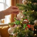 Weihnachtsanhänger Hunde aus Metall, 12 cm, 2 Stück | Floristik24.ch