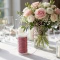 Dekodraht Metall Rosa Ø0,50mm 50m auf Spule für Bastelprojekte und Hochzeitsschmuck | Floristik24.ch