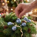 Mini Weihnachtskugeln Glas Blau Matt/Glänzend Ø2cm 44 Stück | Floristik24.ch
