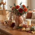 Künstlicher Farn 72 cm Braun Gelb Herbstdekoration Viana | Floristik24.ch