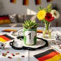 Tasse Mini aus Keramik Deutschland Trikot Nr. 1 Ø 4 cm H 5 cm mit Kordel | Floristik24.ch