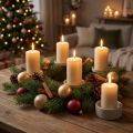 Künstliche Tannenzweige für Weihnachtsdekoration, 36 Stück, 10 cm, Grün | Floristik24.ch