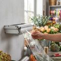 Wandabroller aus Metall mit Abreissschiene für Papier und Folien, 75 cm | Floristik24.ch