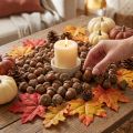 Eicheln Dekoration Natur Ø1,5–2,5cm 300g Herbstdeko Bastelmaterial | Floristik24.ch