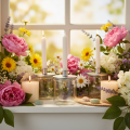 Glaszylinder Vase transparent 10cm 3er-Set für Innenbereiche | Floristik24.ch