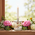 Glaszylinder Vase transparent 10cm 3er-Set für Innenbereiche | Floristik24.ch