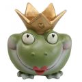 Floristik24 Froschkönig Deko Vase Gartendeko Frosch Vase 21×17,5×23cm