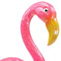 Floristik24 Gartenstecker Flamingo Rosa 15cm