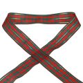 Geschenkband Schottisch kariert Dekoband Rotgrün 40mm 15m | Floristik24.ch
