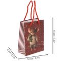 Geschenktaschen aus Papier mit Mausmotiv, 16 cm, 2er-Set | Floristik24.ch