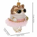 ProductNameKatzen-Glasanhänger mit Tutu, 2 Stück, ca. 11 cm, Christbaumschmuck/ProductName
ProductDescription<h2>Katzen-Glasanhänger mit Tutu für den Weihnachtsbaum</h2>
<p>Das Set enthält zwei verschieden gestaltete Katzenfiguren aus handbemaltem Echtgla | Floristik24.ch