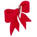 Dekoschleifen Rot mit Clip