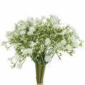 Floristik24 Gypsophila Schleierkraut künstlich im Bund Weiß H28cm 6St