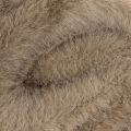 Dekoschleifen Plüsch mit Aufhänger 14 x 16 cm Braun Beige Creme 3er-Set | Floristik24.ch