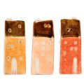 Keramik-Deko-Häuser Set 3-teilig, Miniatur, 10 cm, Handbemalt | Floristik24.ch