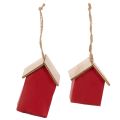 Hängedeko Haus Set aus Holz