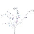 Floristik24 Künstlicher Blütenzweig mit irisierenden Blüten 98 cm