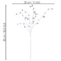 Künstlicher Blütenzweig mit irisierenden Blüten 98 cm | Floristik24.ch