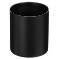 Floristik24 Stabkerzenhalter mit Magnet Metall Schwarz 4 cm 4er-Set