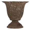 Kerzenhalter Pokal Antik Stabkerzenhalter Metall Ø10cm H9,5cm | Floristik24.ch