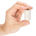 Stabkerzenhalter mit Magnet aus Metall 25 mm cremeweiss 4er-Set | Floristik24.ch