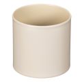 Floristik24 Magnetischer Kerzenhalter aus Metall 4 cm Taupe-Creme für dicke Stabkerzen 4er-Set