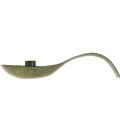 Kerzenhalter Metall Antik Optik Löffel mit Patina 25x11x5cm | Floristik24.ch