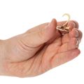 Kerzenring-Set aus Metall goldfarben Zahlen 1 bis 4 Durchmesser 3 cm | Floristik24.ch