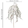 Künstlicher Kiefernzweig mit Zapfen 80 cm Grün | Floristik24.ch