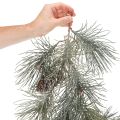 Künstliche Kieferngirlande mit Zapfen, 180 cm, Grün-Braun | Floristik24.ch