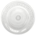 Klassische Glas-Tortenplatte mit feiner Gravur - Elegant für jede Feier Ø 20cm | Floristik24.ch