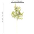 Konifere Kunstzweig mit Zapfen 39 cm Grün 4er-Set für Tischdekoration | Floristik24.ch